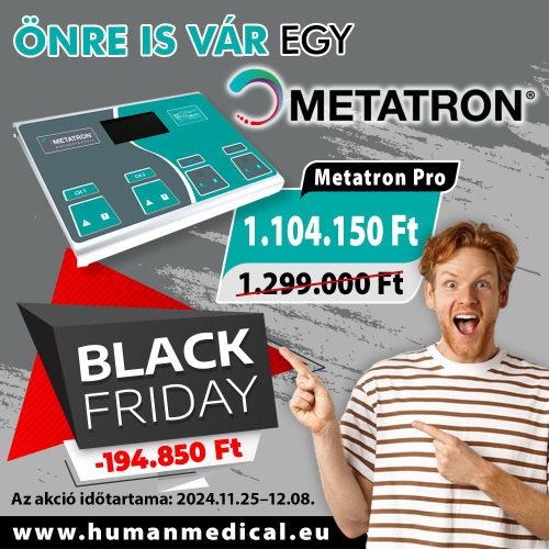 Metatron Professional + AJÁNDÉK Végtag-térd-váll kezelő + Nyakpánt + Vesepánt kiegészítők + Szakértői Konzultáció + Ingyenes szállítás