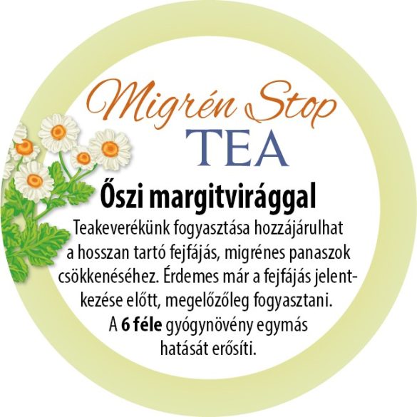 Migraine relief tea
