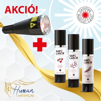   Safe Laser 1800 Infra Lágylézer készülék + AJÁNDÉK Safe Laser Cosmetics Szett + Szakértői konzultáció + Ingyenes szállítás