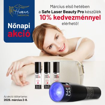   Safe Laser Beauty Pro + AJÁNDÉK Kis Kiszerelésű Safe Laser Cosmetics Szett + Szakmai Konzultáció + Ingyenes Szállítás
